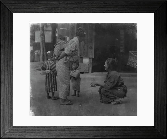 Framed Print : Travel views of Japan and Korea, 1908. Creator: Arnold Genthe Framed Print : Travel views of Japan and Korea, 1908. Creator: Arnold Genthe