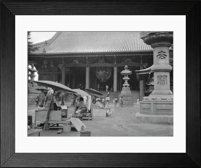 Framed Print : Travel views of Japan and Korea, 1908. Creator: Arnold Genthe Framed Print : Travel views of Japan and Korea, 1908. Creator: Arnold Genthe