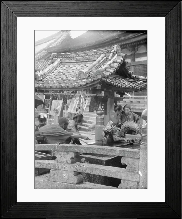 Framed Print : Travel views of Japan and Korea, 1908. Creator: Arnold Genthe Framed Print : Travel views of Japan and Korea, 1908. Creator: Arnold Genthe