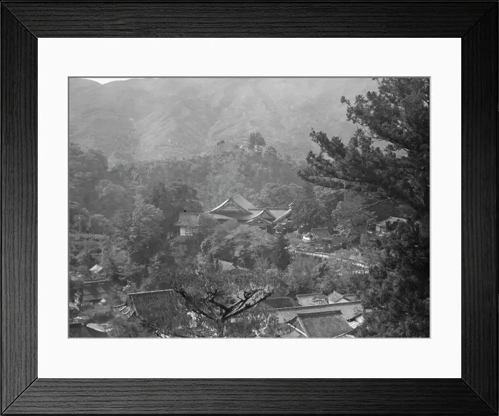 Framed Print : Travel views of Japan and Korea, 1908. Creator: Arnold Genthe Framed Print : Travel views of Japan and Korea, 1908. Creator: Arnold Genthe