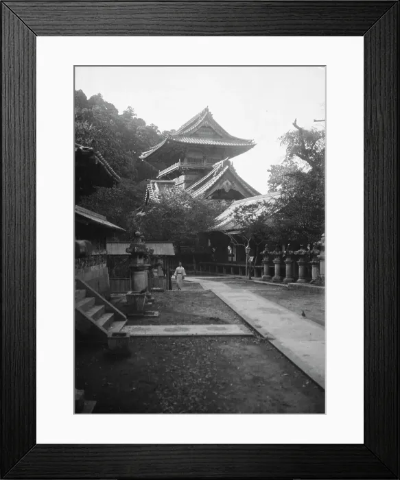 Framed Print : Travel views of Japan and Korea, 1908. Creator: Arnold Genthe Framed Print : Travel views of Japan and Korea, 1908. Creator: Arnold Genthe