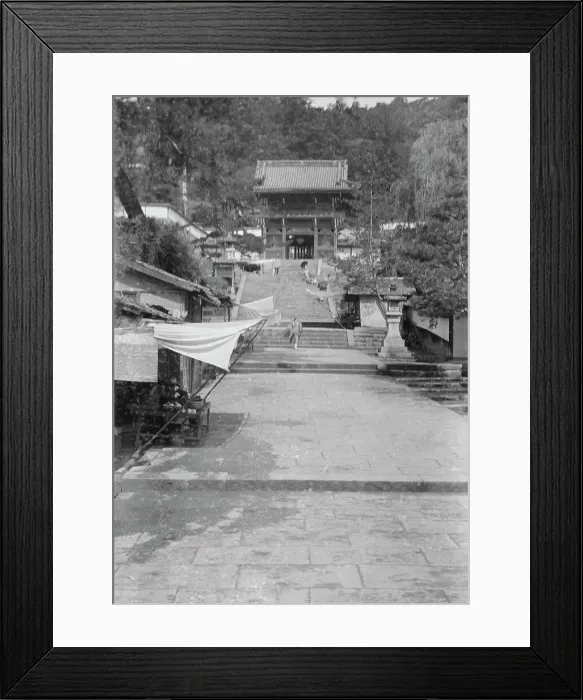 Framed Print : Travel views of Japan and Korea, 1908. Creator: Arnold Genthe Framed Print : Travel views of Japan and Korea, 1908. Creator: Arnold Genthe