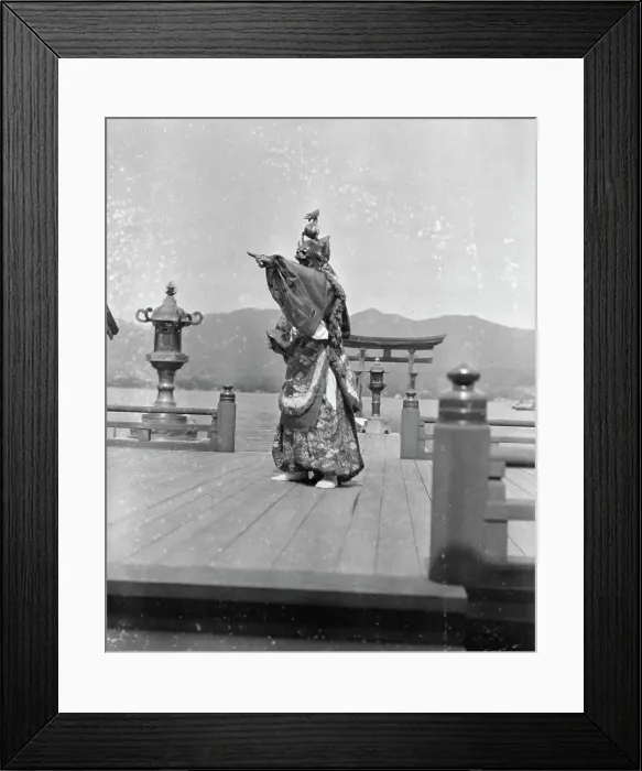 Framed Print : Travel views of Japan and Korea, 1908. Creator: Arnold Genthe Framed Print : Travel views of Japan and Korea, 1908. Creator: Arnold Genthe