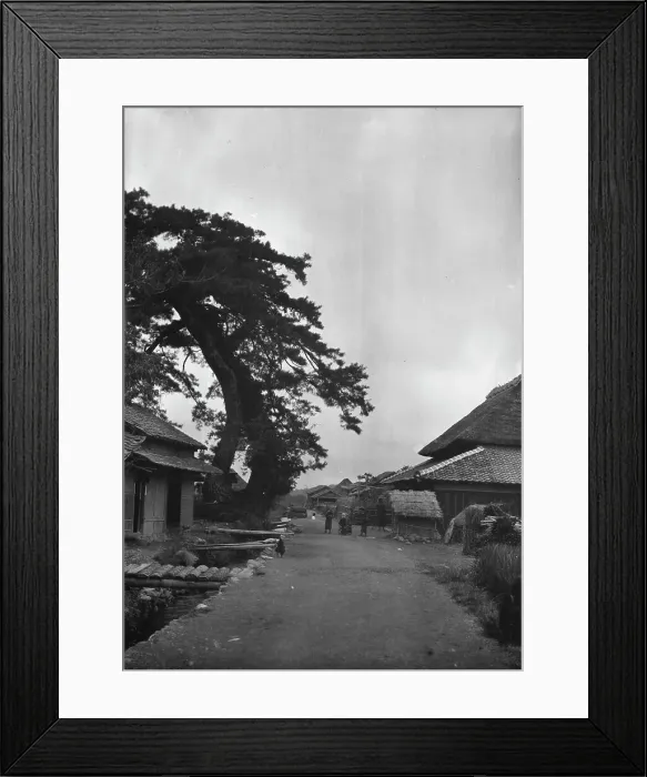 Framed Print : Travel views of Japan and Korea, 1908. Creator: Arnold Genthe Framed Print : Travel views of Japan and Korea, 1908. Creator: Arnold Genthe