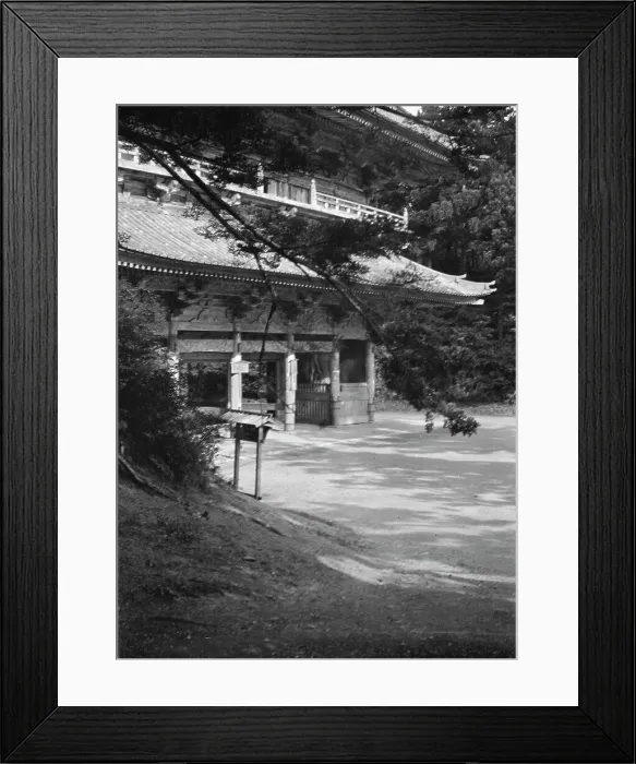 Framed Print : Travel views of Japan and Korea, 1908. Creator: Arnold Genthe Framed Print : Travel views of Japan and Korea, 1908. Creator: Arnold Genthe