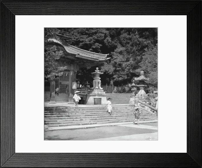 Framed Print : Travel views of Japan and Korea, 1908. Creator: Arnold Genthe Framed Print : Travel views of Japan and Korea, 1908. Creator: Arnold Genthe
