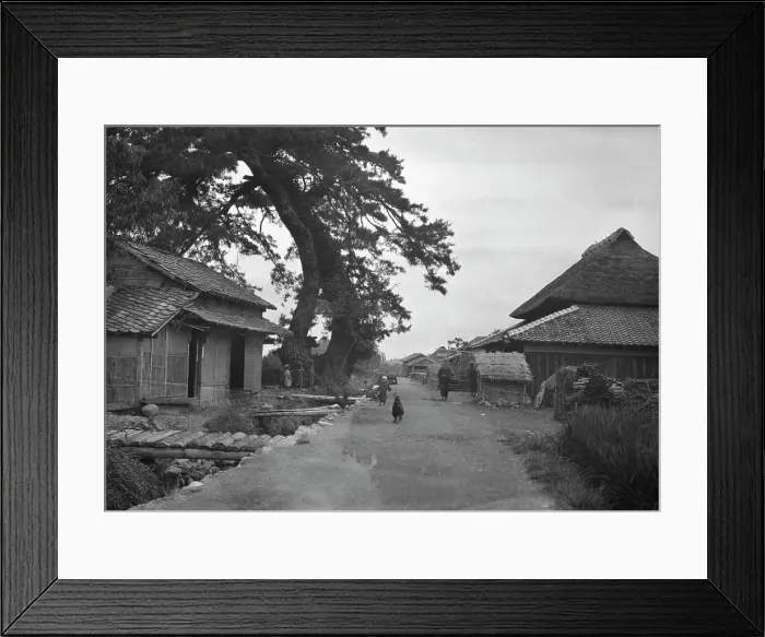 Framed Print : Travel views of Japan and Korea, 1908. Creator: Arnold Genthe Framed Print : Travel views of Japan and Korea, 1908. Creator: Arnold Genthe