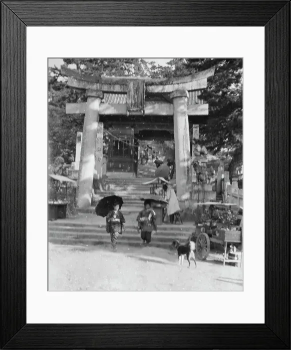 Framed Print : Travel views of Japan and Korea, 1908. Creator: Arnold Genthe Framed Print : Travel views of Japan and Korea, 1908. Creator: Arnold Genthe