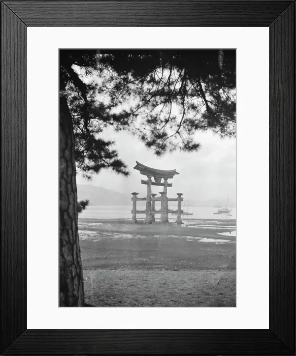 Framed Print : Travel views of Japan and Korea, 1908. Creator: Arnold Genthe Framed Print : Travel views of Japan and Korea, 1908. Creator: Arnold Genthe