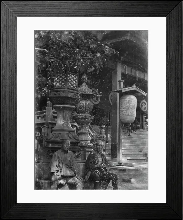 Framed Print : Travel views of Japan and Korea, 1908. Creator: Arnold Genthe Framed Print : Travel views of Japan and Korea, 1908. Creator: Arnold Genthe