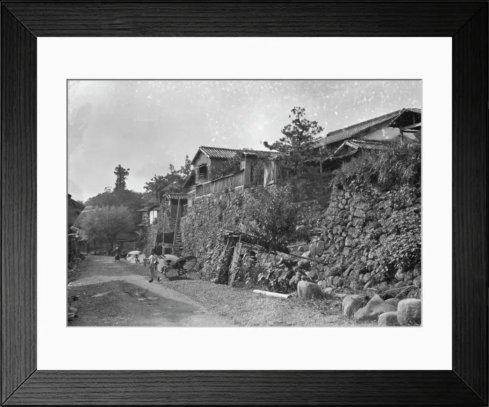 Framed Print : Travel views of Japan and Korea, 1908. Creator: Arnold Genthe Framed Print : Travel views of Japan and Korea, 1908. Creator: Arnold Genthe