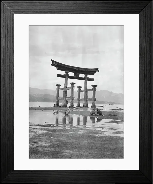 Framed Print : Travel views of Japan and Korea, 1908. Creator: Arnold Genthe Framed Print : Travel views of Japan and Korea, 1908. Creator: Arnold Genthe