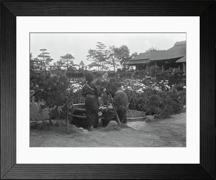 Framed Print : Travel views of Japan and Korea, 1908. Creator: Arnold Genthe Framed Print : Travel views of Japan and Korea, 1908. Creator: Arnold Genthe