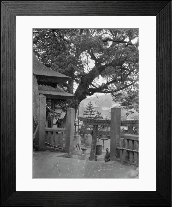 Framed Print : Travel views of Japan and Korea, 1908. Creator: Arnold Genthe Framed Print : Travel views of Japan and Korea, 1908. Creator: Arnold Genthe