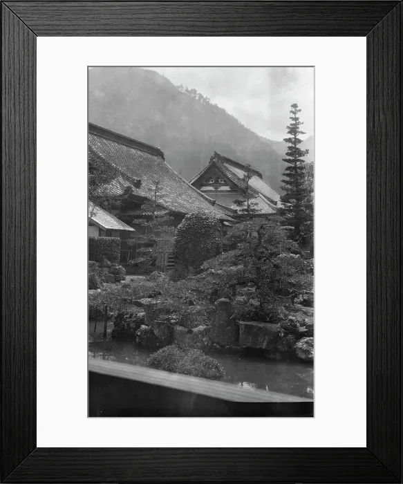 Framed Print : Travel views of Japan and Korea, 1908. Creator: Arnold Genthe Framed Print : Travel views of Japan and Korea, 1908. Creator: Arnold Genthe