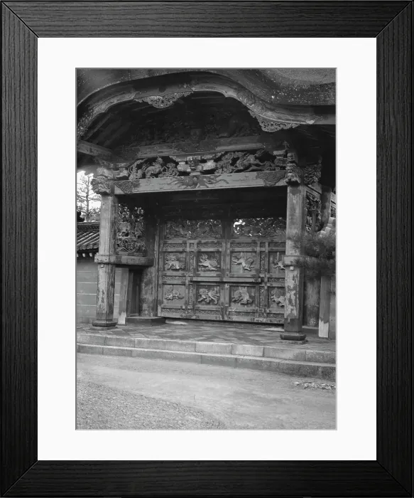 Framed Print : Travel views of Japan and Korea, 1908. Creator: Arnold Genthe Framed Print : Travel views of Japan and Korea, 1908. Creator: Arnold Genthe