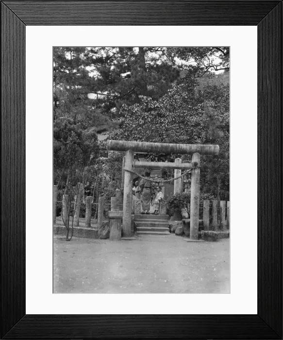 Framed Print : Travel views of Japan and Korea, 1908. Creator: Arnold Genthe Framed Print : Travel views of Japan and Korea, 1908. Creator: Arnold Genthe