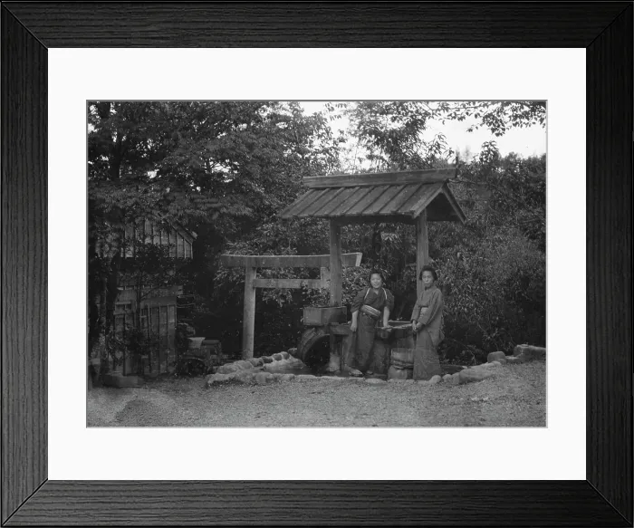 Framed Print : Travel views of Japan and Korea, 1908. Creator: Arnold Genthe Framed Print : Travel views of Japan and Korea, 1908. Creator: Arnold Genthe