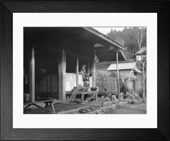 Framed Print : Travel views of Japan and Korea, 1908. Creator: Arnold Genthe Framed Print : Travel views of Japan and Korea, 1908. Creator: Arnold Genthe