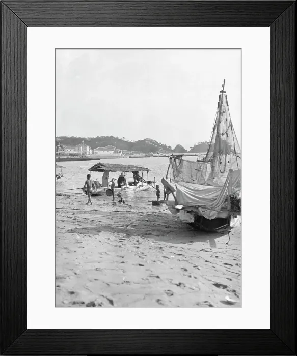Framed Print : Travel views of Japan and Korea, 1908. Creator: Arnold Genthe Framed Print : Travel views of Japan and Korea, 1908. Creator: Arnold Genthe