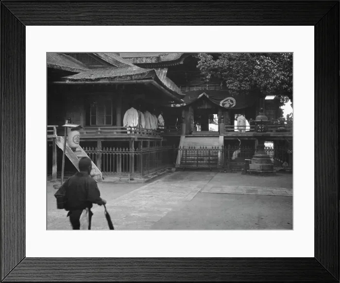 Framed Print : Travel views of Japan and Korea, 1908. Creator: Arnold Genthe Framed Print : Travel views of Japan and Korea, 1908. Creator: Arnold Genthe