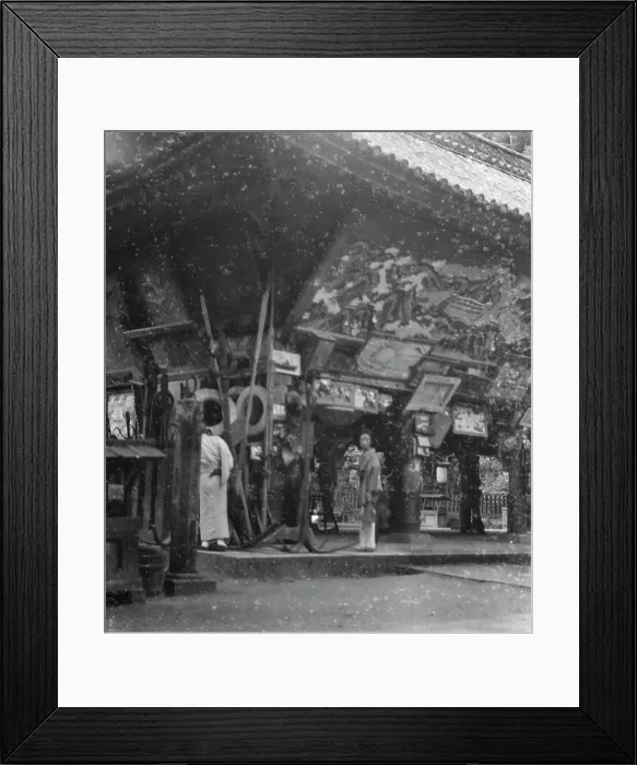 Framed Print : Travel views of Japan and Korea, 1908. Creator: Arnold Genthe Framed Print : Travel views of Japan and Korea, 1908. Creator: Arnold Genthe