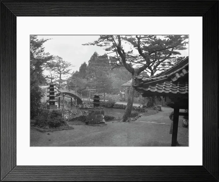 Framed Print : Travel views of Japan and Korea, 1908. Creator: Arnold Genthe Framed Print : Travel views of Japan and Korea, 1908. Creator: Arnold Genthe