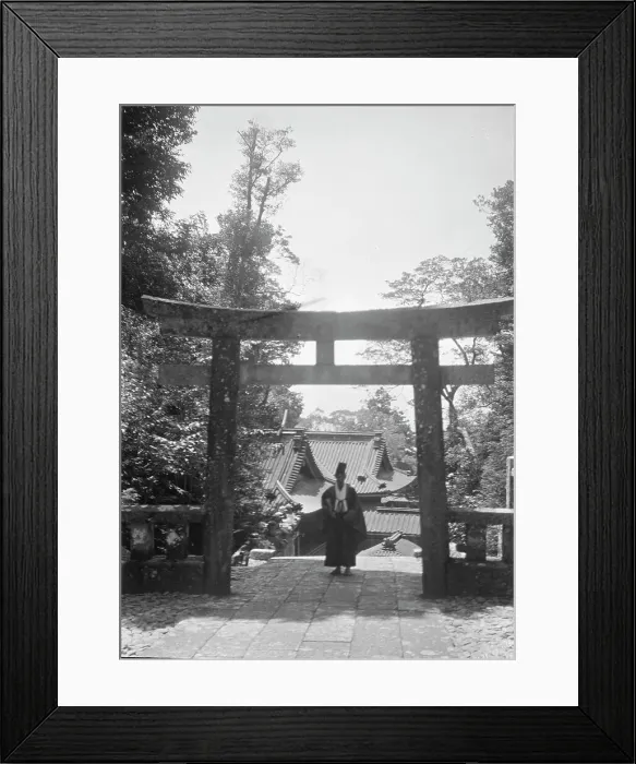 Framed Print : Travel views of Japan and Korea, 1908. Creator: Arnold Genthe Framed Print : Travel views of Japan and Korea, 1908. Creator: Arnold Genthe