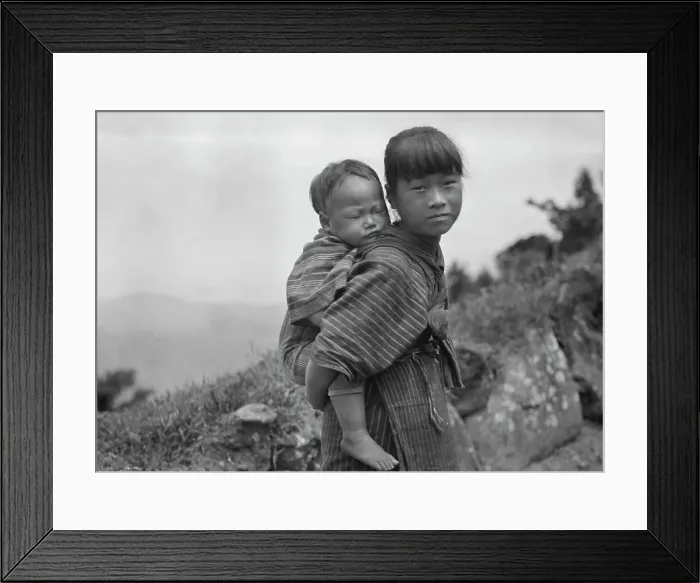 Framed Print : Travel views of Japan and Korea, 1908. Creator: Arnold Genthe Framed Print : Travel views of Japan and Korea, 1908. Creator: Arnold Genthe