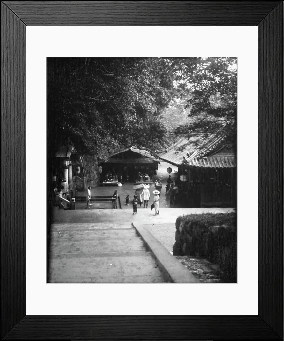 Framed Print : Travel views of Japan and Korea, 1908. Creator: Arnold Genthe Framed Print : Travel views of Japan and Korea, 1908. Creator: Arnold Genthe