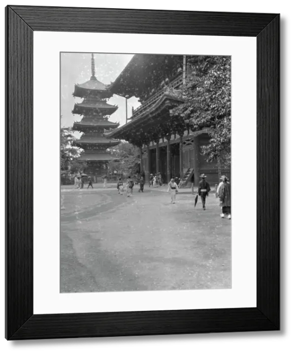 Framed Print : Travel views of Japan and Korea, 1908. Creator: Arnold Genthe