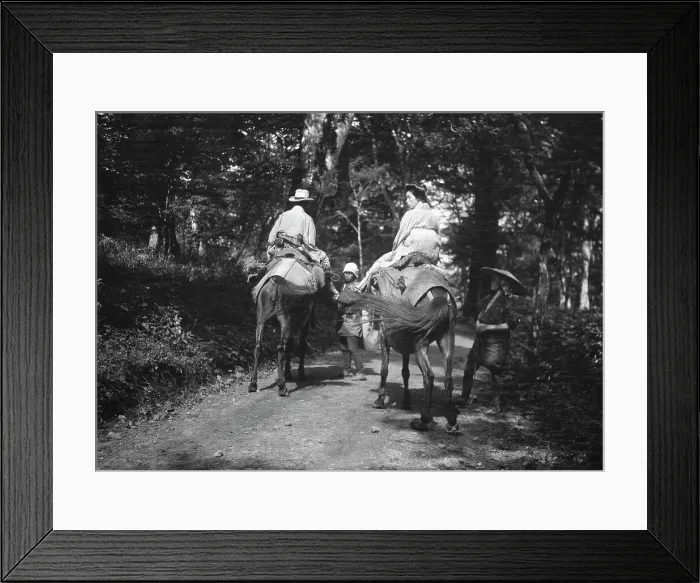 Framed Print : Travel views of Japan and Korea, 1908. Creator: Arnold Genthe Framed Print : Travel views of Japan and Korea, 1908. Creator: Arnold Genthe