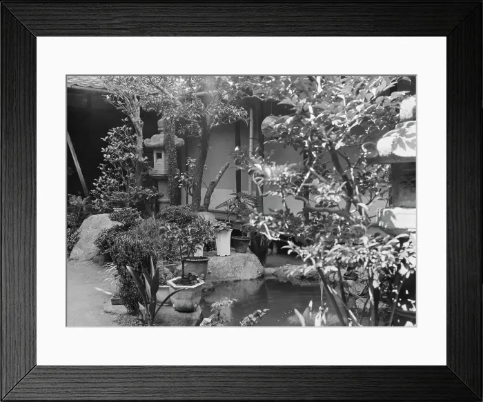 Framed Print : Travel views of Japan and Korea, 1908. Creator: Arnold Genthe Framed Print : Travel views of Japan and Korea, 1908. Creator: Arnold Genthe