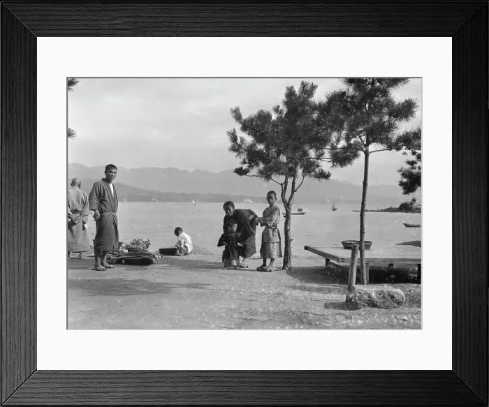 Framed Print : Travel views of Japan and Korea, 1908. Creator: Arnold Genthe Framed Print : Travel views of Japan and Korea, 1908. Creator: Arnold Genthe