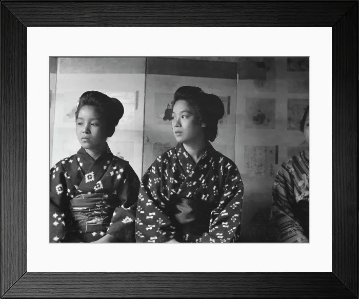 Framed Print : Travel views of Japan and Korea, 1908. Creator: Arnold Genthe Framed Print : Travel views of Japan and Korea, 1908. Creator: Arnold Genthe