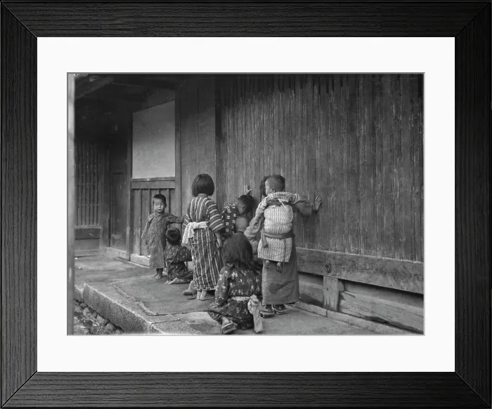 Framed Print : Travel views of Japan and Korea, 1908. Creator: Arnold Genthe Framed Print : Travel views of Japan and Korea, 1908. Creator: Arnold Genthe