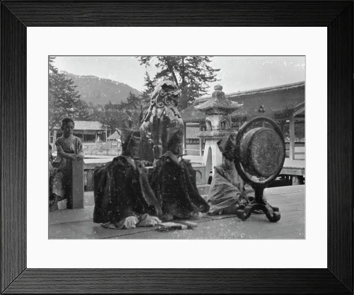 Framed Print : Travel views of Japan and Korea, 1908. Creator: Arnold Genthe Framed Print : Travel views of Japan and Korea, 1908. Creator: Arnold Genthe
