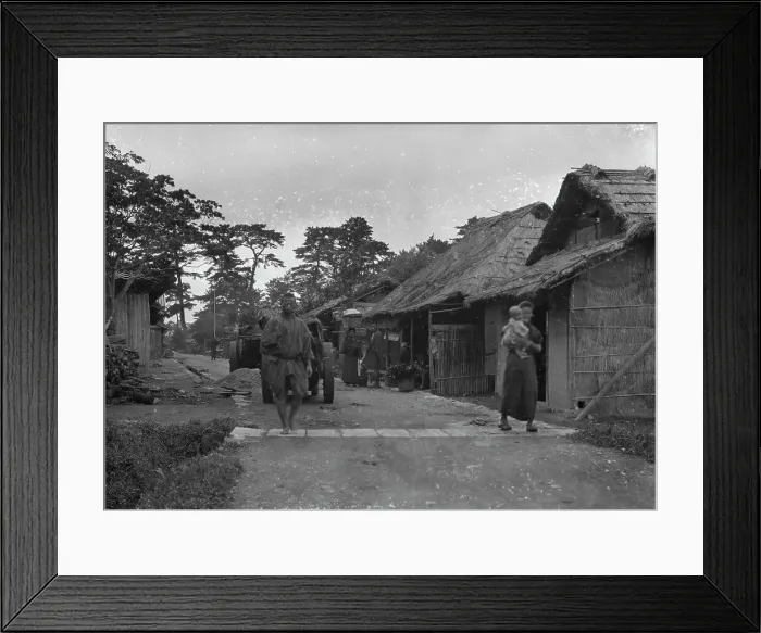 Framed Print : Travel views of Japan and Korea, 1908. Creator: Arnold Genthe Framed Print : Travel views of Japan and Korea, 1908. Creator: Arnold Genthe