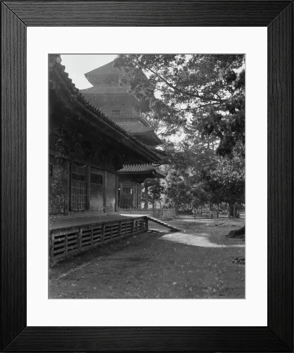 Framed Print : Travel views of Japan and Korea, 1908. Creator: Arnold Genthe Framed Print : Travel views of Japan and Korea, 1908. Creator: Arnold Genthe