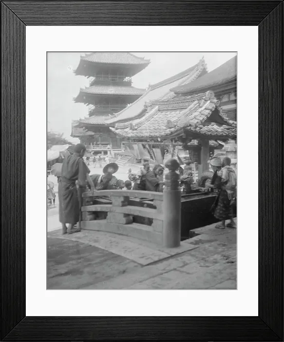 Framed Print : Travel views of Japan and Korea, 1908. Creator: Arnold Genthe Framed Print : Travel views of Japan and Korea, 1908. Creator: Arnold Genthe
