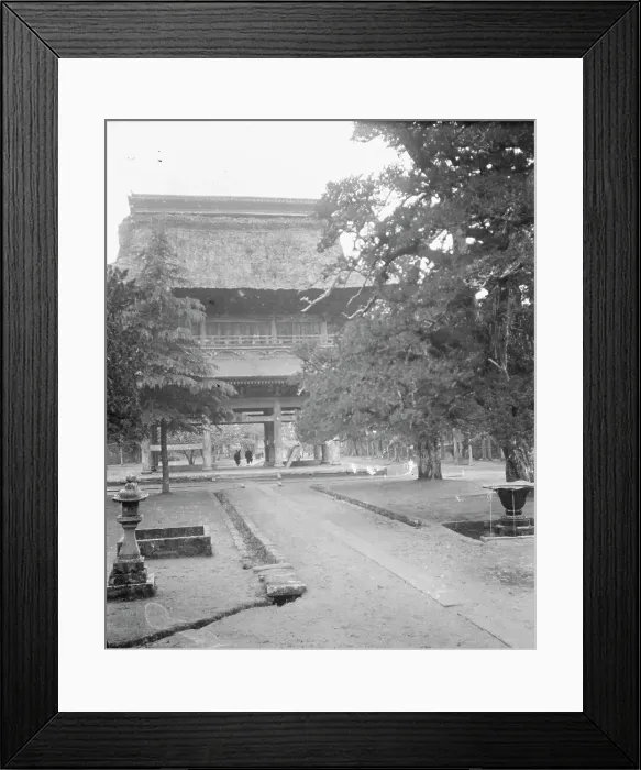 Framed Print : Travel views of Japan and Korea, 1908. Creator: Arnold Genthe Framed Print : Travel views of Japan and Korea, 1908. Creator: Arnold Genthe