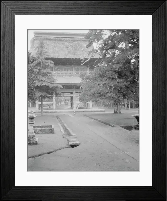 Framed Print : Travel views of Japan and Korea, 1908. Creator: Arnold Genthe Framed Print : Travel views of Japan and Korea, 1908. Creator: Arnold Genthe