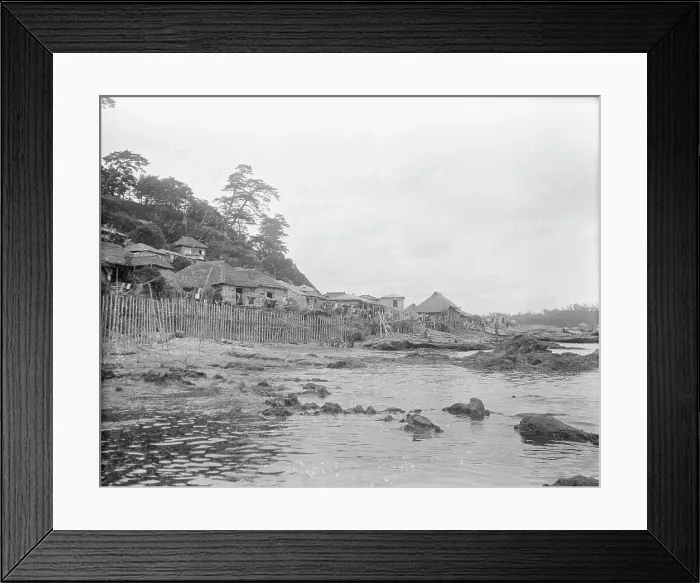 Framed Print : Travel views of Japan and Korea, 1908. Creator: Arnold Genthe Framed Print : Travel views of Japan and Korea, 1908. Creator: Arnold Genthe