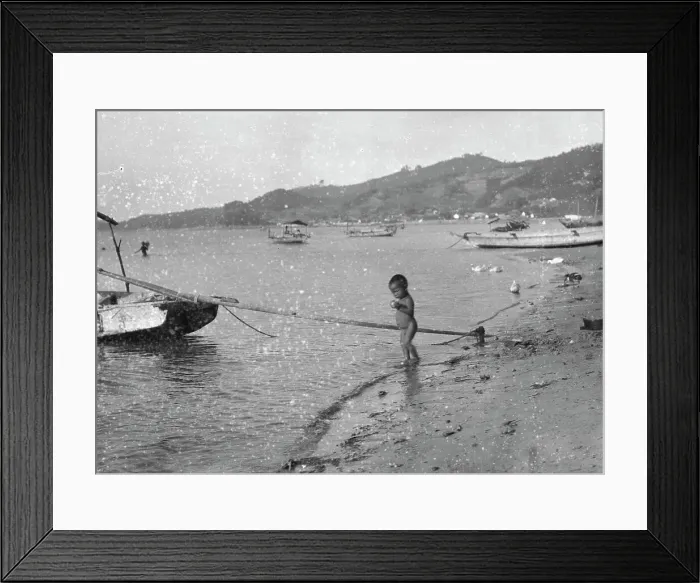 Framed Print : Travel views of Japan and Korea, 1908. Creator: Arnold Genthe Framed Print : Travel views of Japan and Korea, 1908. Creator: Arnold Genthe