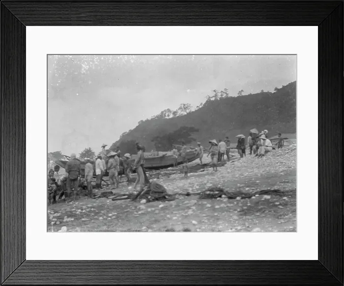 Framed Print : Travel views of Japan and Korea, 1908. Creator: Arnold Genthe Framed Print : Travel views of Japan and Korea, 1908. Creator: Arnold Genthe