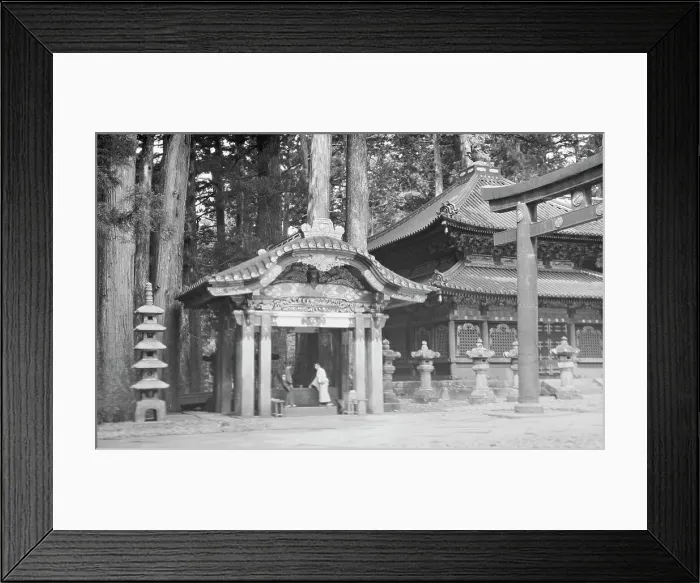 Framed Print : Travel views of Japan and Korea, 1908. Creator: Arnold Genthe Framed Print : Travel views of Japan and Korea, 1908. Creator: Arnold Genthe