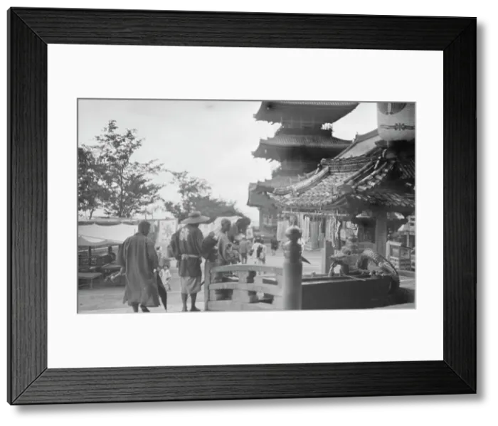 Framed Print : Travel views of Japan and Korea, 1908. Creator: Arnold Genthe Framed Print : Travel views of Japan and Korea, 1908. Creator: Arnold Genthe