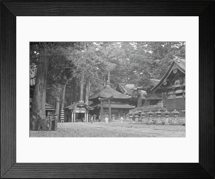 Framed Print : Travel views of Japan and Korea, 1908. Creator: Arnold Genthe