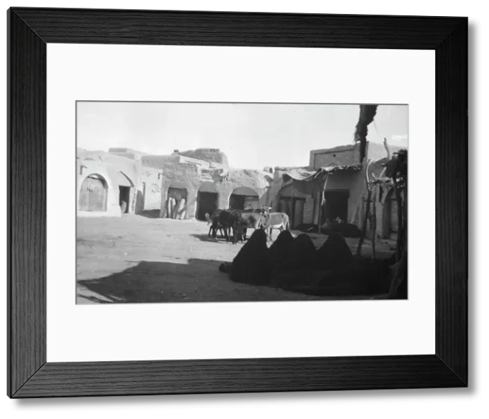 Framed Print : Travel views of Morocco, 1904. Creator: Arnold Genthe Framed Print : Travel views of Morocco, 1904. Creator: Arnold Genthe