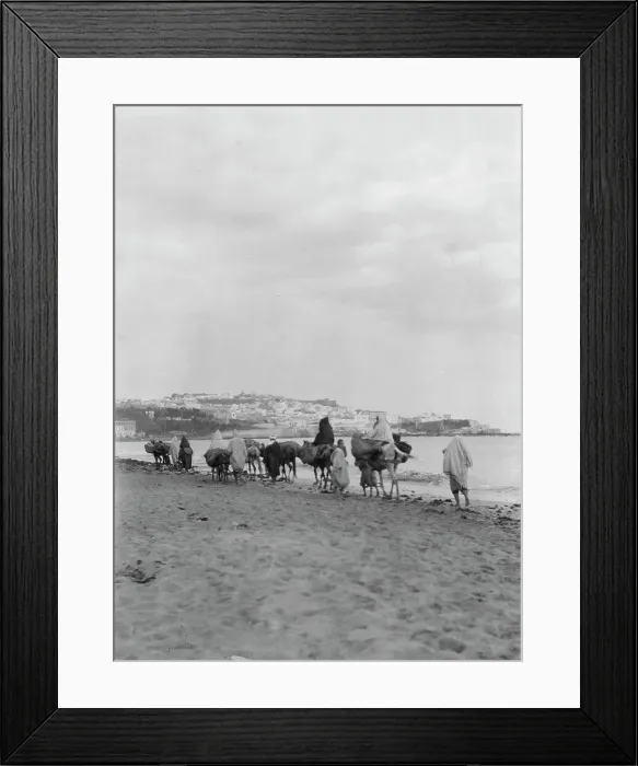Framed Print : Travel views of Morocco, 1904. Creator: Arnold Genthe Framed Print : Travel views of Morocco, 1904. Creator: Arnold Genthe